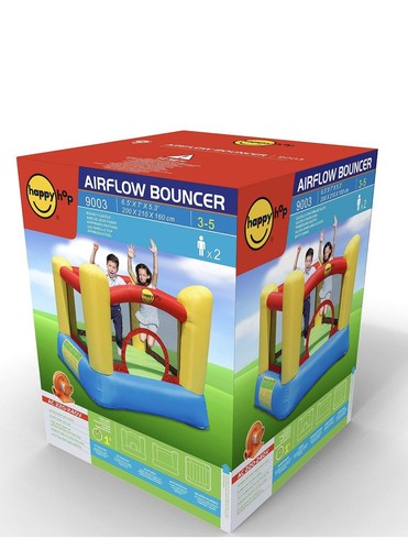 Happy hop bouncy castle - happy,