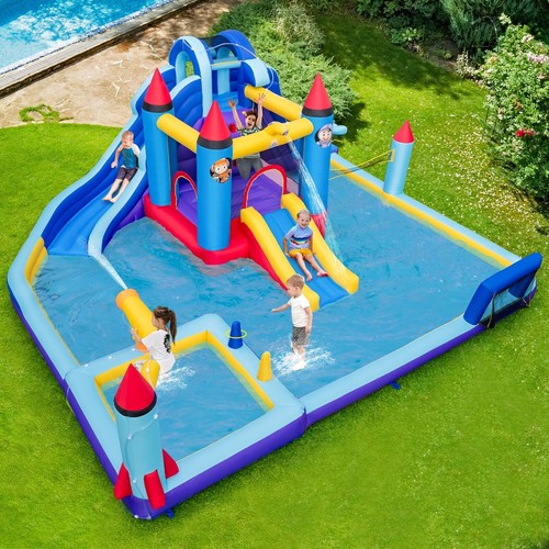 Bouncy castle water park kids - castle,