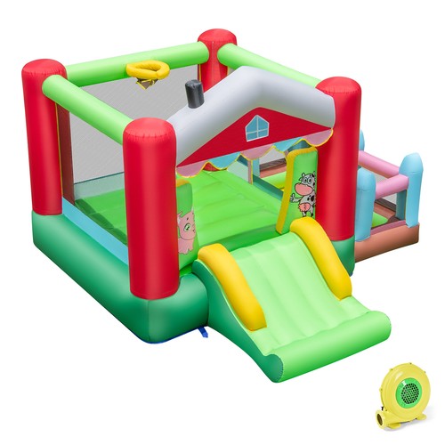 Inflatable bounce house 1 - inflatable, 4-in-1