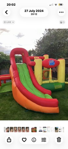 Bouncy castle slide - castle, &