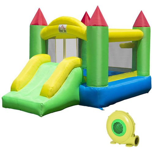 Bouncy castle with slide - castle,