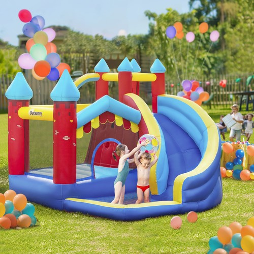 Kids bouncy castle slide - w/,