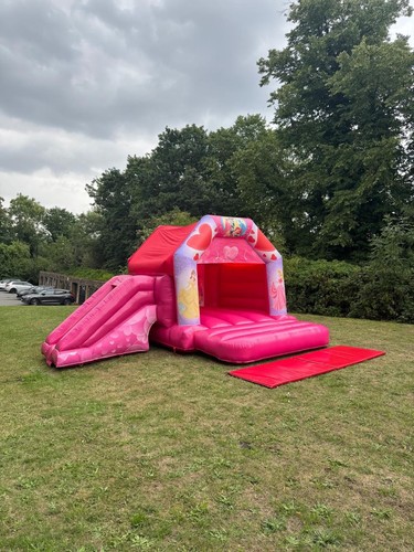 Princess bouncy castle with - princess,