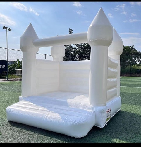 Hire 12ft white bouncy - ,