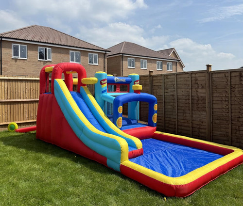 Inflatable bouncy castle - inflatable,