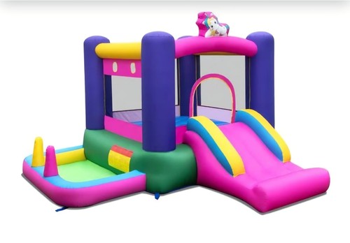 Costway kids bouncy castle - costway,