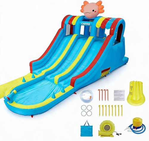 Bouncy castle with - castle,