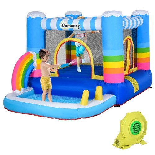 Outsunny kids bouncy castle - outsunny,