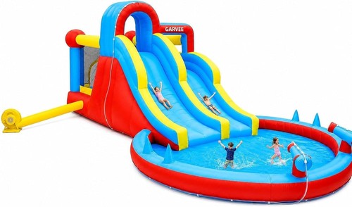 Inflatable bouncy castle water - inflatable,