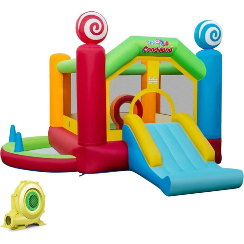 Costway inflatable bounce - costway,