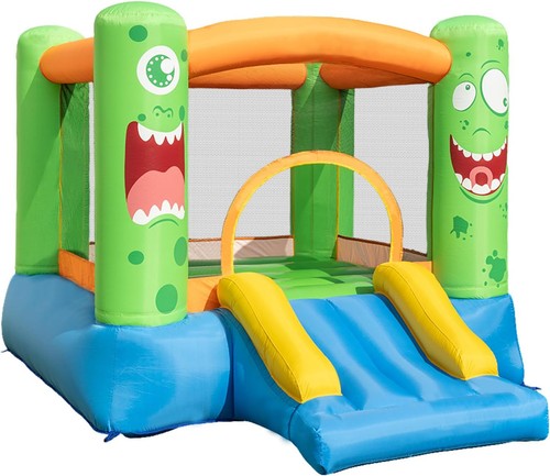 Bouncy castle with slide - with,