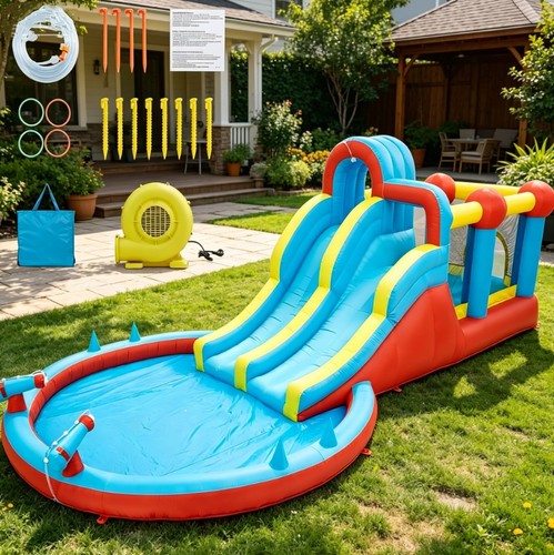 New inflatable bouncy - new,